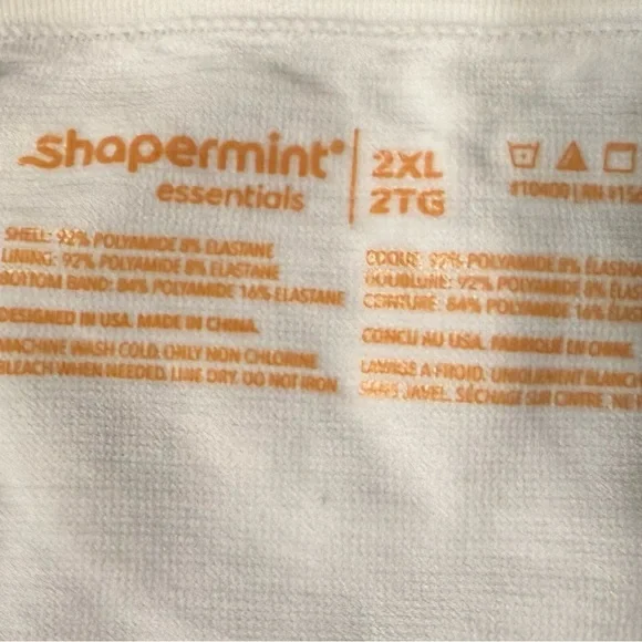 Shapermint Essentials White Bandeau - Picture 3 of 3